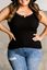 Immagine di PLUS SIZE TANK TOP BLACK LACE